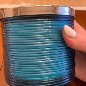 Iced vanilla woods bath and body candle